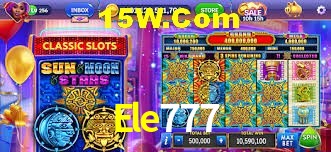 Welcome Bonus Ele777